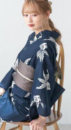 ◇ノー皺加工最高級カルキュロ◇シンプル赤椿紅椿古典浴衣◇しわ