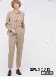 イネス　UNIQLO ジャケット　パンツ　秋冬スーツ　レディース　S 美品 イネス UNIQLO ジャケット パンツ 秋冬スーツ レディース S 美品