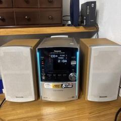 【中古】Panasonicコンポ　Panasonic SA-PM510MD 中古】Panasonic パナソニック SC-PM510MD-S シルバー MD