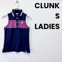 CLUNK クランク ノースリーブ ポロシャツ レディース ゴルフ S