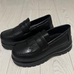 【極美品】CLEL エアークッション ハイソールローファー Lサイズ