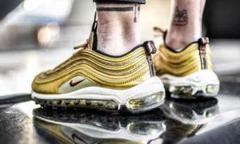 NIKE airmax 97 OG メタリックゴールド 28.5cm