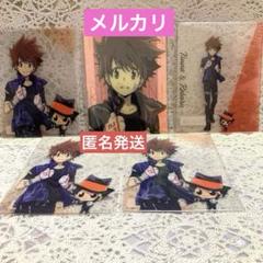 家庭教師ヒットマンREBORN! アクリルカード 沢田綱吉 リボーン 天野明展