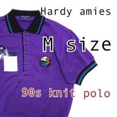 hardy amies ハーディーエイミス ニットポロシャツ Mサイズ ゴルフ