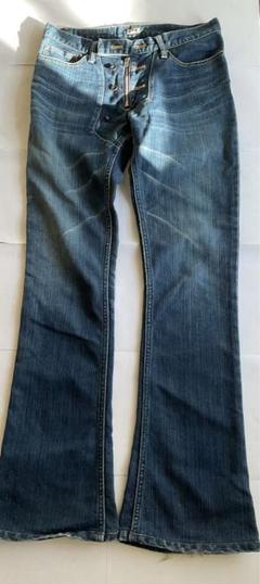 LGB BAGGY CROSS FRINGE BLUE初期 LGB BAGGY CROSS FRINGE BLUE初期
