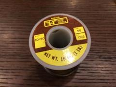 未使用デッドストック60年代ビンテージハンダKESTERアシッドコアメタル缶1巻 Amazon | KESTER 44 □VINTAGE□ 60's□ 0.8mm 【5m 切売り