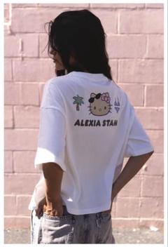 新品　ALEXIA STAM♡アリシアスタン SALTY FADE Tシャツ ALEXIA STAM tシャツ Embroidery Logo Tee / ロゴ刺繍Tee