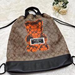 特価商品  COACH コーチ ガミーベア メルカリ - F76805 ナップザック バッグ