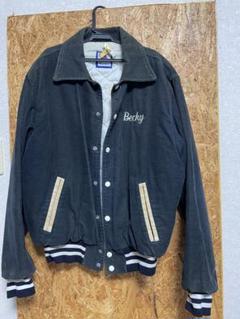 80s RENNOC コーデュロイジャケット Mサイズ 鬼フェード ホッケー 70s rennoc varsity jacket - Gem