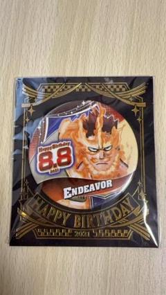僕のヒーローアカデミア エンデヴァー 2022年 バースデー缶バッジ 僕のヒーローアカデミア』バースデイ缶バッジ エンデヴァー
