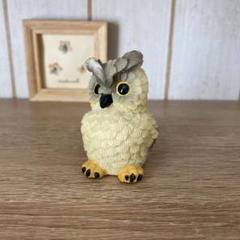 可愛いフクロウの置物