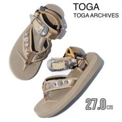 希少⭐︎トーガプルラ メタルバックルサンダル ペイズリー型押し ストラップ Amazon | [トッズ] サンダル ケイト メタルチェーン ストラップ