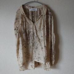 Tabrik back pleats blouse ( khaki） | nii-B | WE