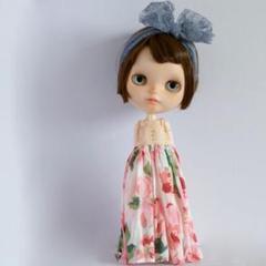 ◇sale◇ ブライスアウトフィット　キャミワンピ　マキシ丈　ピンクフラワー
