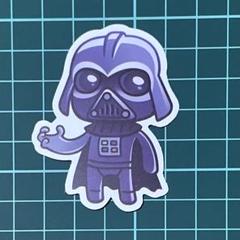 ST502 ステッカー シール スターウォーズ ダースベイダー 映画 スマホ