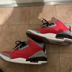 NIKE AIR JORDAN 3 "RETRO U / RED CEMENT"