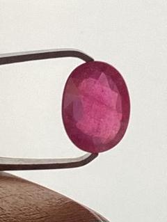 ルビー裸石 モザンビーク産8.64ct 桐箱付