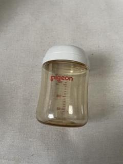 Pigeon 母乳実感　プラスチック製哺乳瓶 160ml 無地フードなし