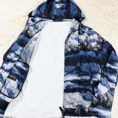 エンポリオアルマーニダークグレー フード付きマウンテンパーカー EMPORIO ARMANI マウンテンパーカー メンズ エンポリオ