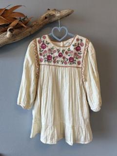 LouiseMisha ❁ ルイーズミーシャ　刺繍ワンピース　イエロー イエロー（黄色）系 Louise Misha(ルイーズミーシャ) キッズ