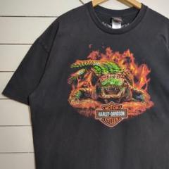 古着　ハーレーダビッドソン　Tシャツ　2XL　状態良好！