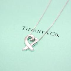 美品 Tiffany&Co. ティファニー ラヴィングハート ネックレス 925