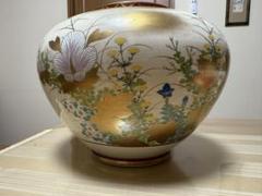 九谷　錦生作　金箔装飾 陶器 花瓶 2025年最新】九谷 錦生の人気アイテム - メルカリ