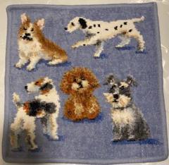 【FEILER】【新品未使用】フェイラー マイパピー　ハンカチ　犬柄