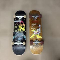 スケボーコンプリート　蓄光 BONESラフライダー　ハイスペックベアリング ボーンズベアリング BONES BEARINGS ATF ROUGH RIDER SKATEBOARD