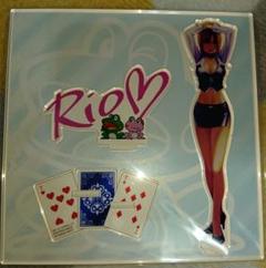 スーパーブラックジャック リオ RIO アクリルスタンド2種 アクスタ パチスロ