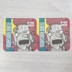 僕のヒーローアカデミア　ヒロアカ　原画展　アートコースター　切島鋭児郎