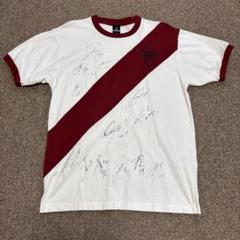 ヴィッセル神戸　サイン入り　Tシャツ