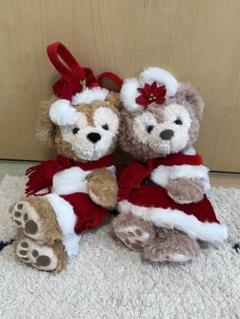 ダッフィー シェリーメイ ぬいぐるみポーチ ディズニー クリスマス