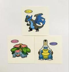 ポケモンパンシール 初代御三家メガシンカセット - メルカリ