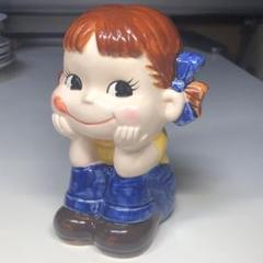 ペコちゃん貯金箱中古高さ23cm位 - メルカリ