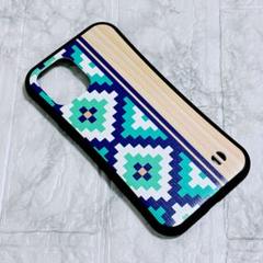 iPhone12ProMax用 ケース オルテガ グリーン スマホケース