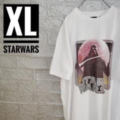スターウォーズSTARWARSダースベイダー古着Tシャツ白XL