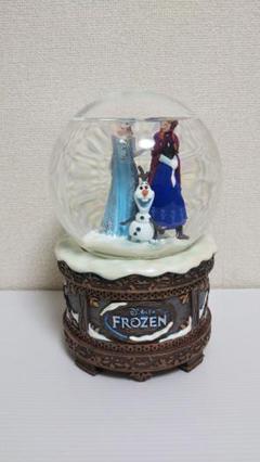 ディズニー アナと雪の女王 フィギュア スノードーム オルゴール ジャンク訳あり