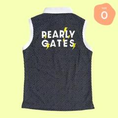PEARLY GATES パーリーゲイツ ノースリーブTシャツ ネイビー系 0 [240101062042] ゴルフウェア レディース PEARLY GATES パーリーゲイツ ノースリーブTシャツ ネイビー系 0