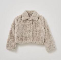 即日発送♡トリートユアセルフ ♡ファーコートfur coat グレー 即日発送♡トリートユアセルフ ♡ファーコートfur coat グレー