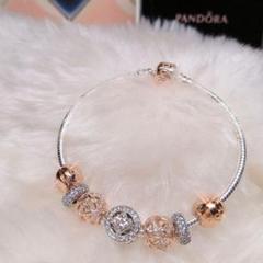 パンドラ19cmチャームブレスレットPandoraCharm