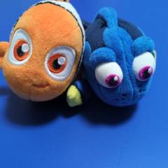 ニモとドリー ぬいぐるみマスコット　2点セット