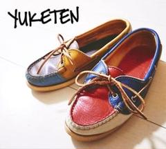 D221822 YUKETEN U.S.A.製 マルチカラー モカシンシューズ