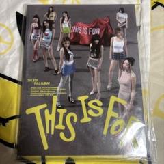 TWICE this is for is ver CD ALBUM