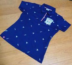 FILA GOLF ポロシャツ Lサイズ ネイビー