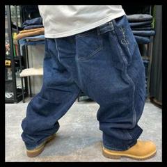 ショーンジョン　極太　バギー　38インチ Sean John バギーパンツ ワイド ルーズ 極太 デニムパン