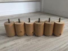 ベッドの脚6本×1セット‼︎