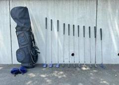レディース　19golf デニムキャディバッグ ゴルフクラブセット