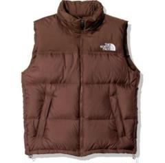 THE NORTH FACE ブラウン ダークオーク L NuptseVest