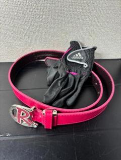 ゴルフウエア ベルト グローブ セット Munsingwear adidas